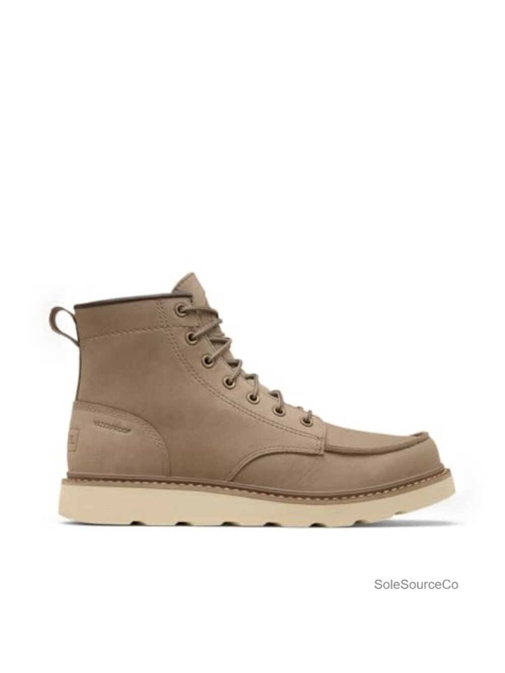 SOREL Slabtown 62 Moc Waterproof Leather Chukka Work Boots